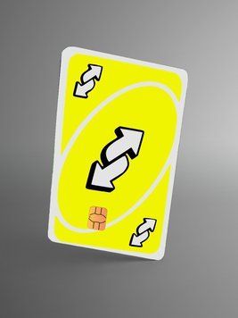 Sticker for bank card &ldquo;Uno&rdquo;