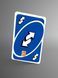 Sticker for bank card &ldquo;Uno&rdquo;