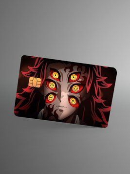 Holographic sticker for bank card &ldquo;Kokushibo&rdquo;
