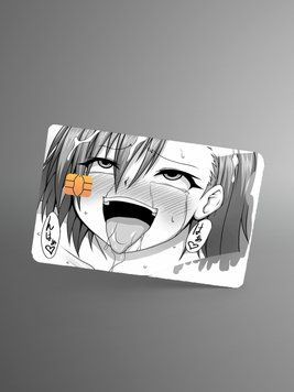 Sticker for bank card &ldquo;Anime&rdquo;