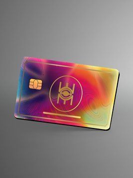 Holographic sticker for a bank card &ldquo;Valorant&rdquo;
