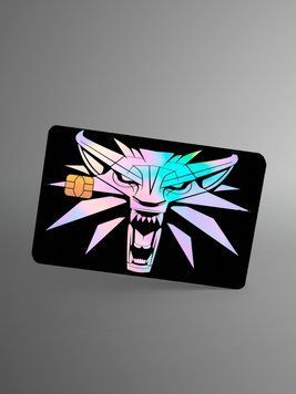 Holographic sticker for a bank card &ldquo;The Witcher&rdquo;