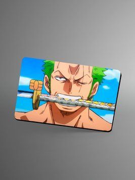 Holographic sticker for bank card &ldquo;Zorro&rdquo;