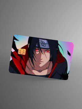 Holographic sticker for bank card &ldquo;Itachi&rdquo;