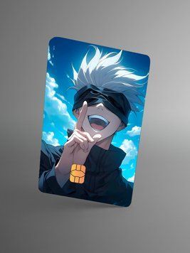 Holographic sticker for a bank card &ldquo;Gojō&rdquo;