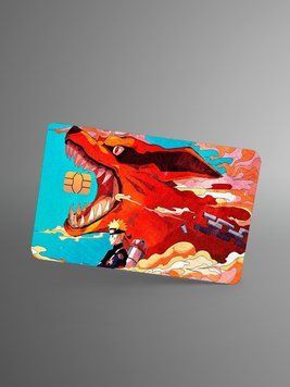 Holographic sticker for bank card &ldquo;Fox&rdquo;