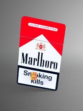 Holographic sticker for bank card &ldquo;Marlboro&rdquo;
