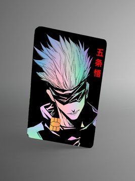 Holographic sticker for a bank card &ldquo;Gojō&rdquo;