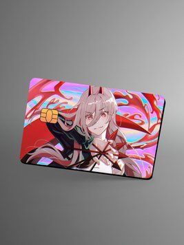 Holographic sticker for a bank card &ldquo;Power&rdquo;
