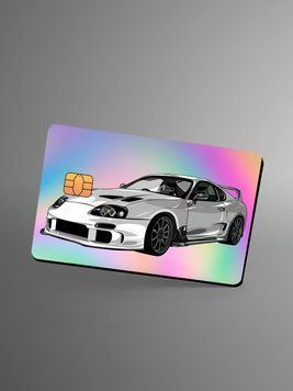Holographic sticker for bank card &ldquo;Supra&rdquo;