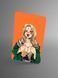 Holographic sticker for a bank card &ldquo;Tsunade&rdquo;