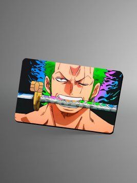 Holographic sticker for bank card &ldquo;Zorro&rdquo;