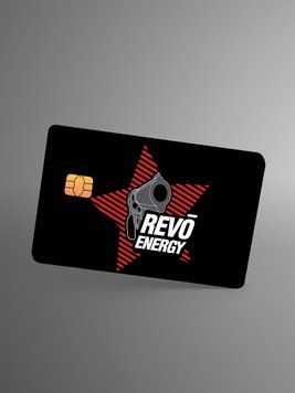 Sticker for a bank card &ldquo;Revo&rdquo;