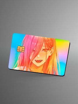 Holographic sticker for a bank card &ldquo;Power&rdquo;
