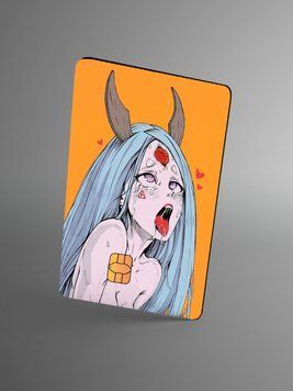 Holographic sticker for bank card &ldquo;Kaguya&rdquo;