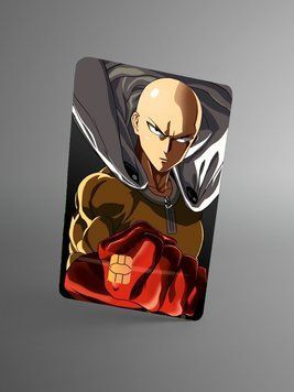 Holographic sticker for bank card &ldquo;OnePunchMan&rdquo;
