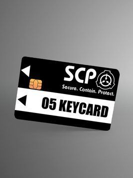 Sticker for bank card &ldquo;SCP&rdquo;