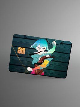 Holographic sticker for bank card &ldquo;Lucy&rdquo;