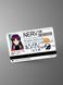 Holographic sticker for bank card &ldquo;Evangelion Misato&rdquo;