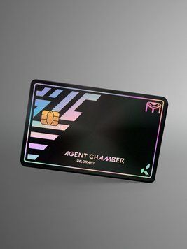 Holographic sticker for a bank card &ldquo;Chamber&rdquo;