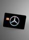 Holographic sticker for bank card &ldquo;Mercedes&rdquo;