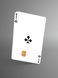 Sticker for a bank card &ldquo;Ace of Clubs&rdquo;
