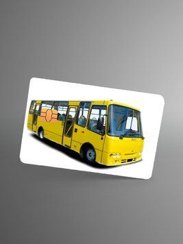 Sticker for bank card &ldquo;Bus&rdquo;
