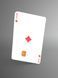 Sticker for a bank card &ldquo;Ace of Diamonds&rdquo;
